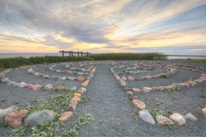 2. The maze to the side of Joggins Fossil Centresm